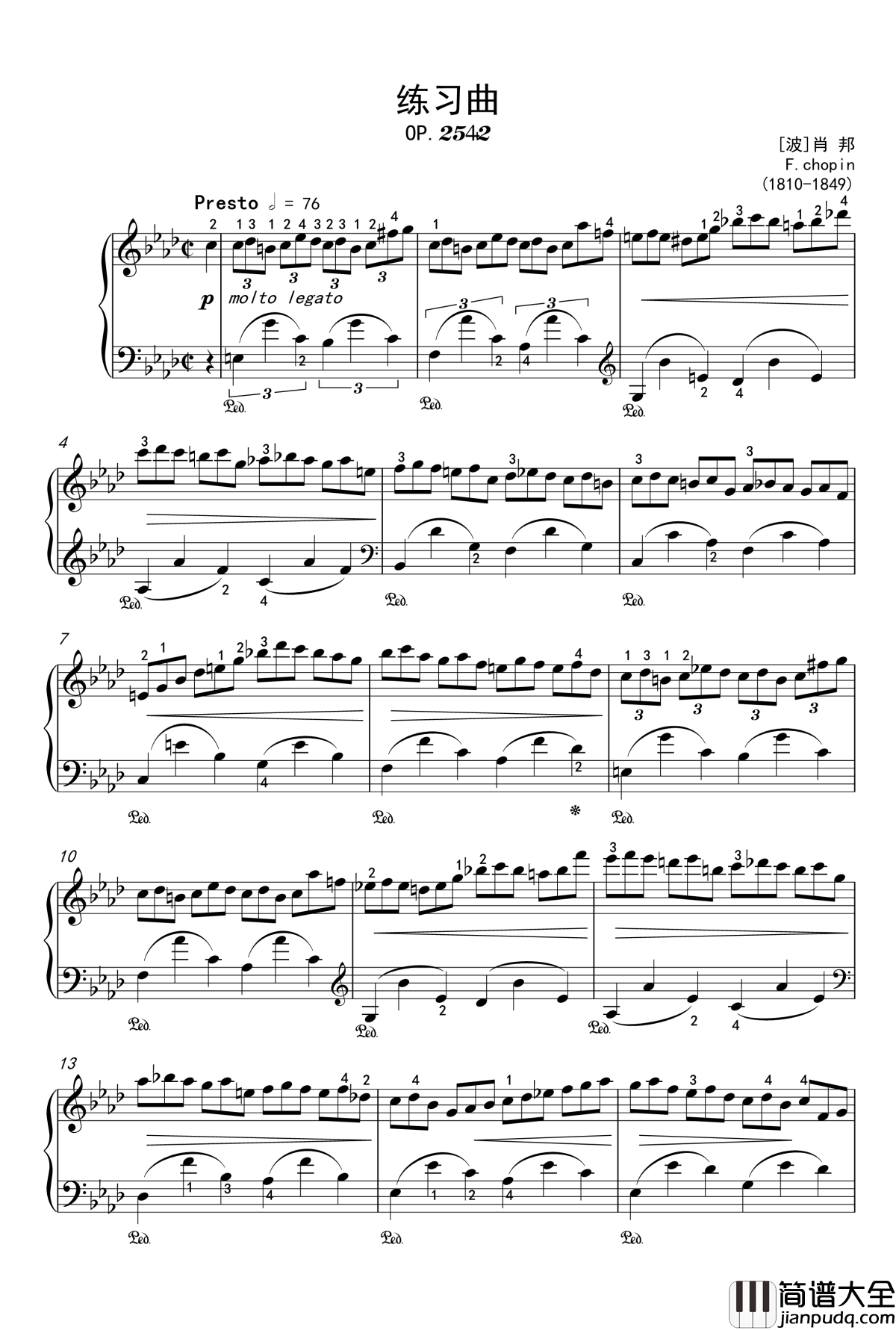 练习曲钢琴谱_OP_25_2_肖邦_chopin