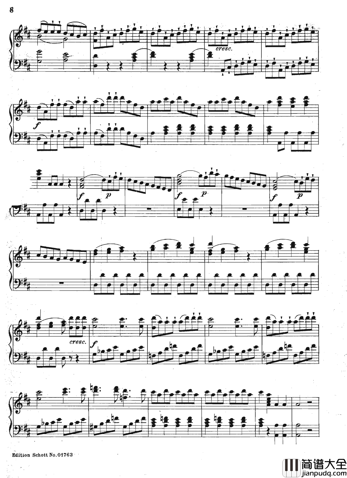 唐璜_序曲_K.527钢琴谱_莫扎特