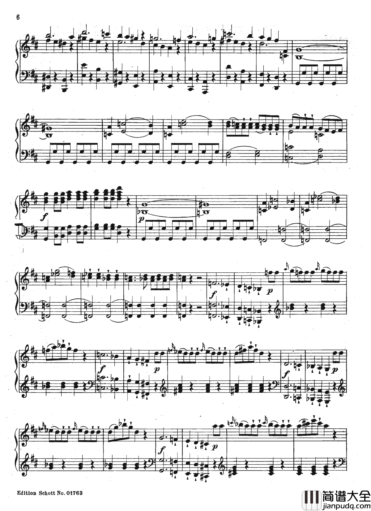 唐璜_序曲_K.527钢琴谱_莫扎特