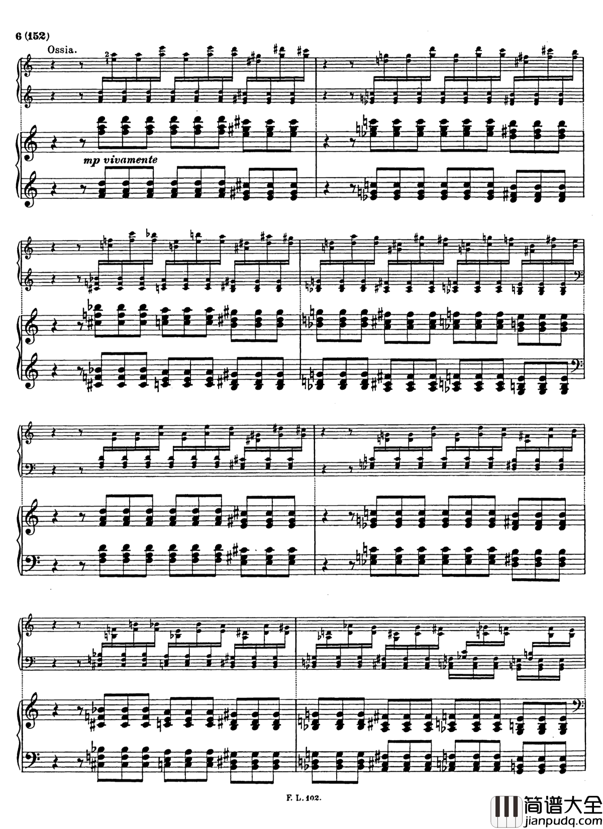 梅菲斯特圆舞曲__第三首_S.216钢琴谱_李斯特