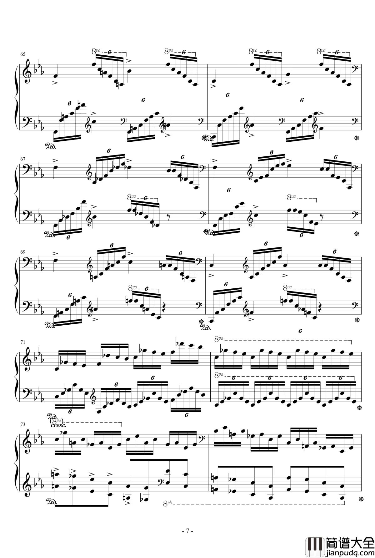 入海钢琴谱_yebeiyu