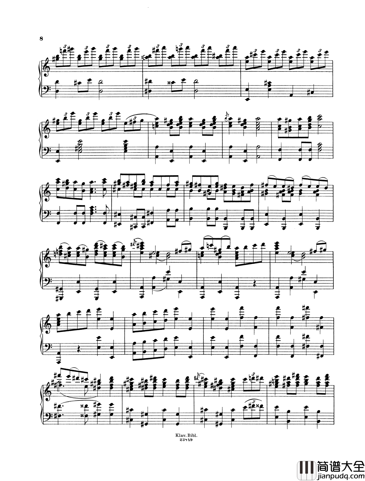 拉科西进行曲_Op.24钢琴谱_柏辽兹