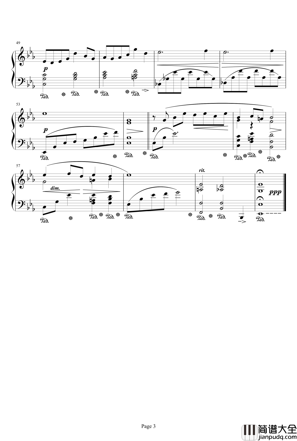 Fisherman钢琴谱_最终幻想