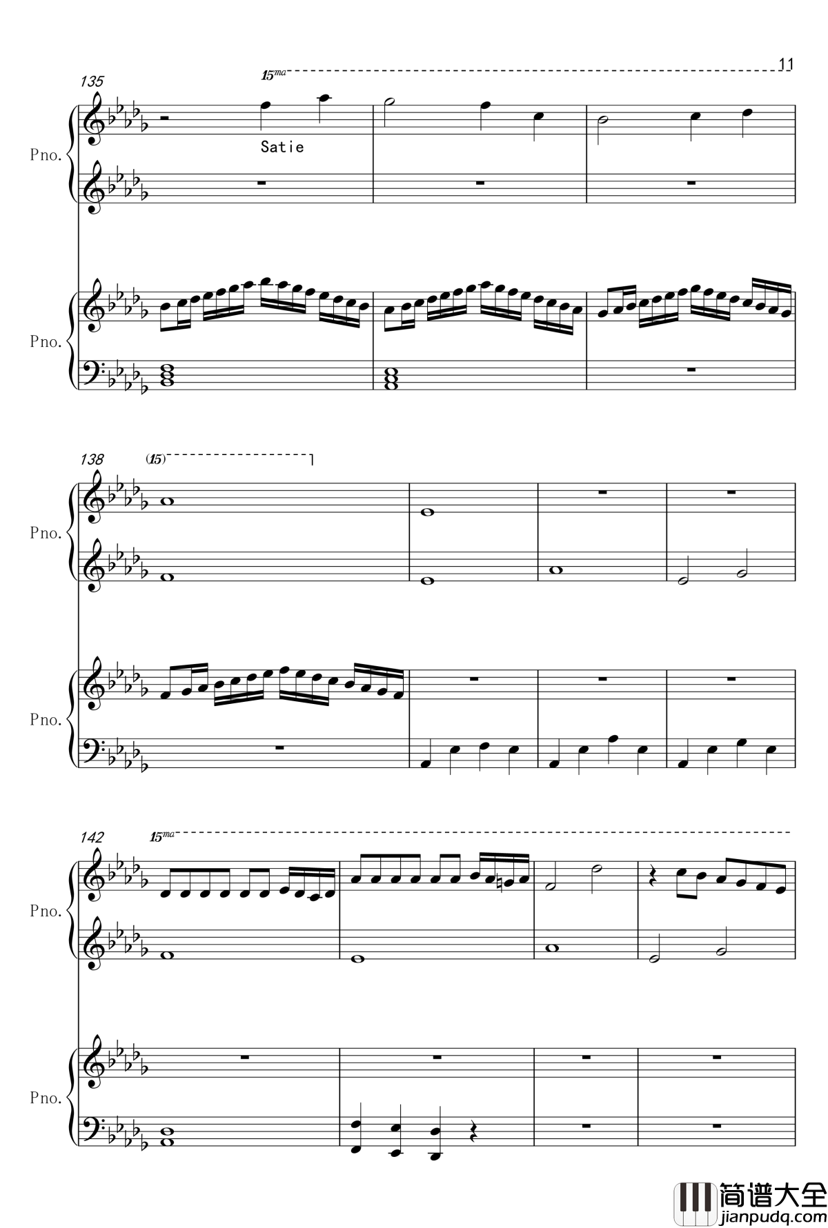 名曲编年史钢琴谱_世界名曲