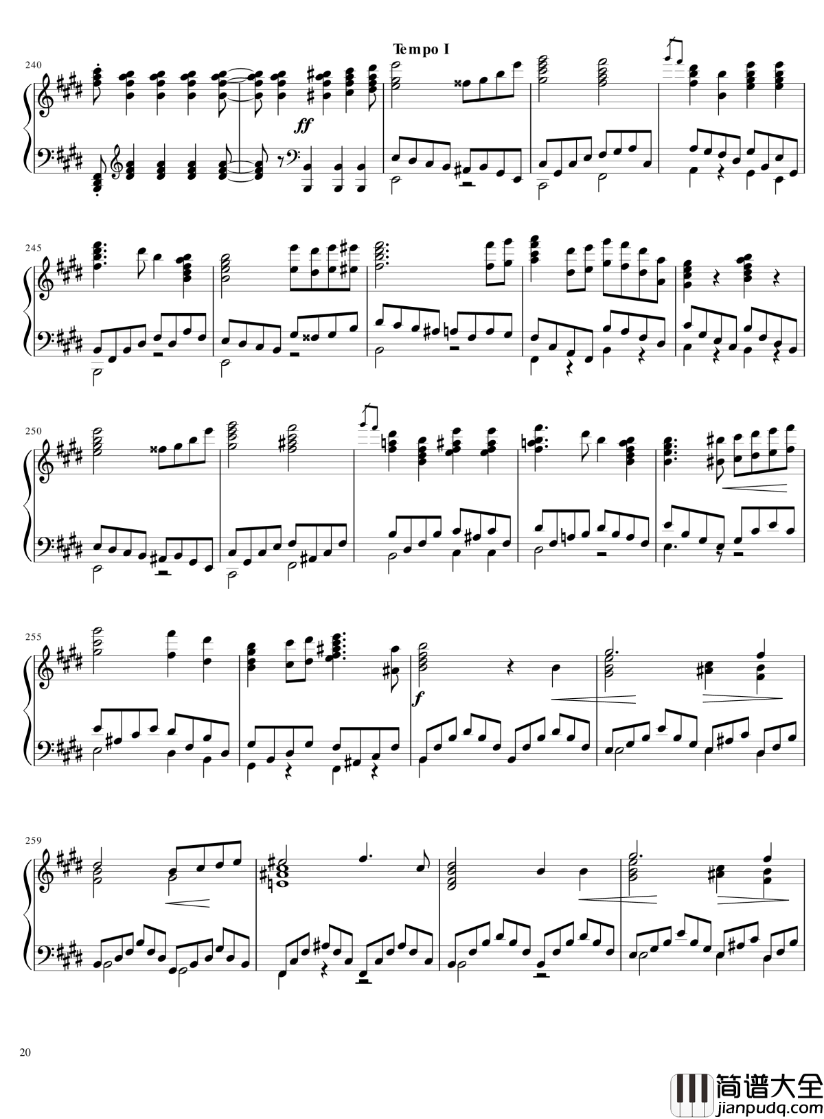 唐怀瑟钢琴谱_Tannhuser_李斯特