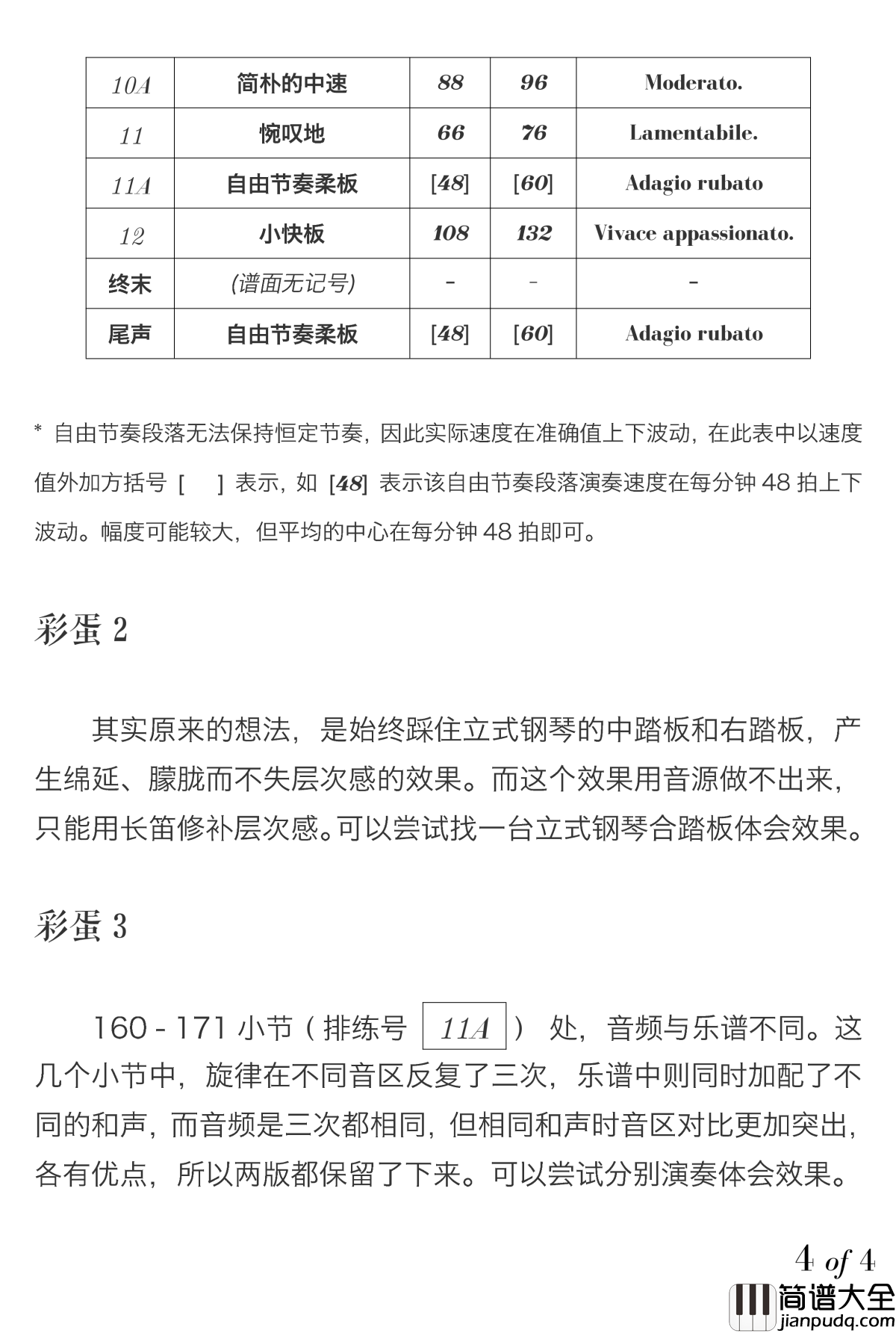 水漾初夏钢琴谱_彩蛋_流行追梦人