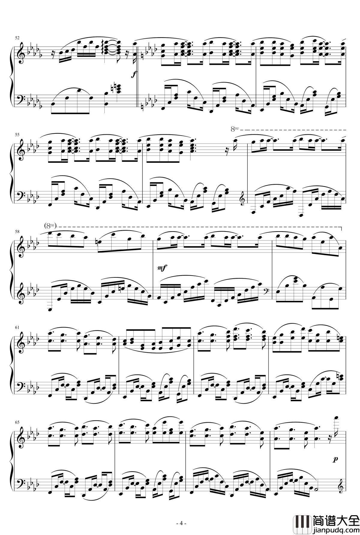 风の语钢琴谱_原创_白shiro