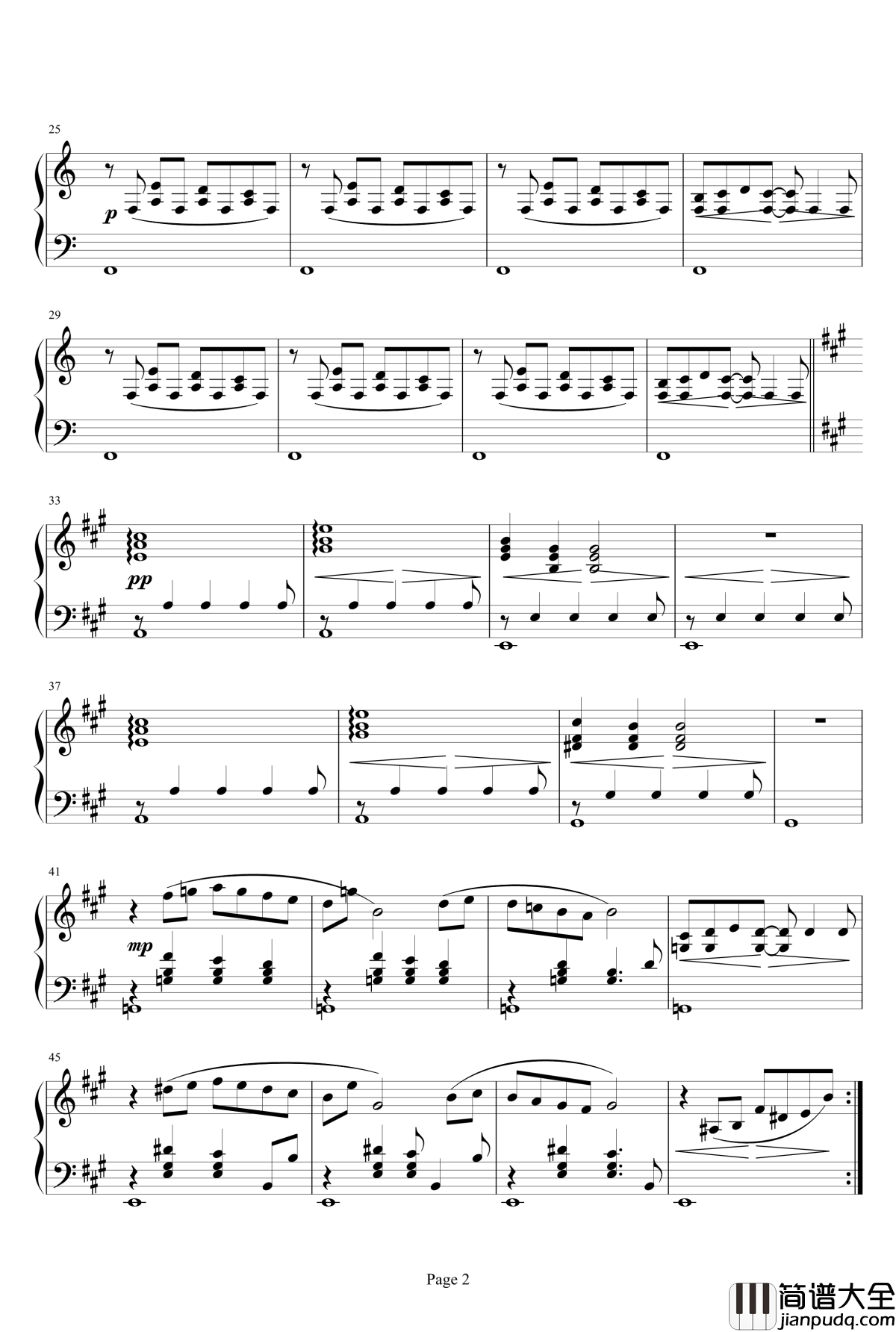 Ami钢琴谱_最终幻想