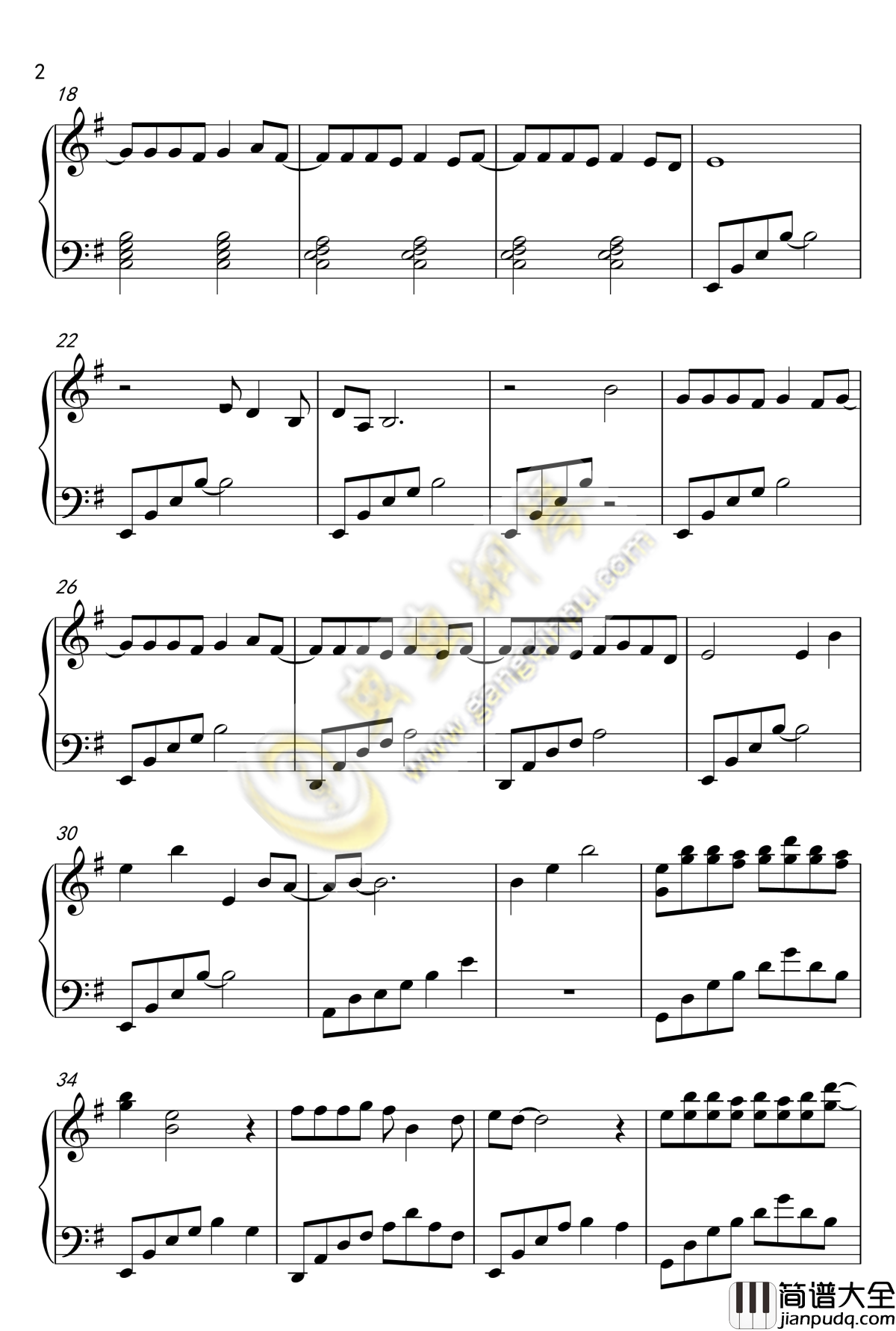 凉凉钢琴谱_三生三世十里桃花