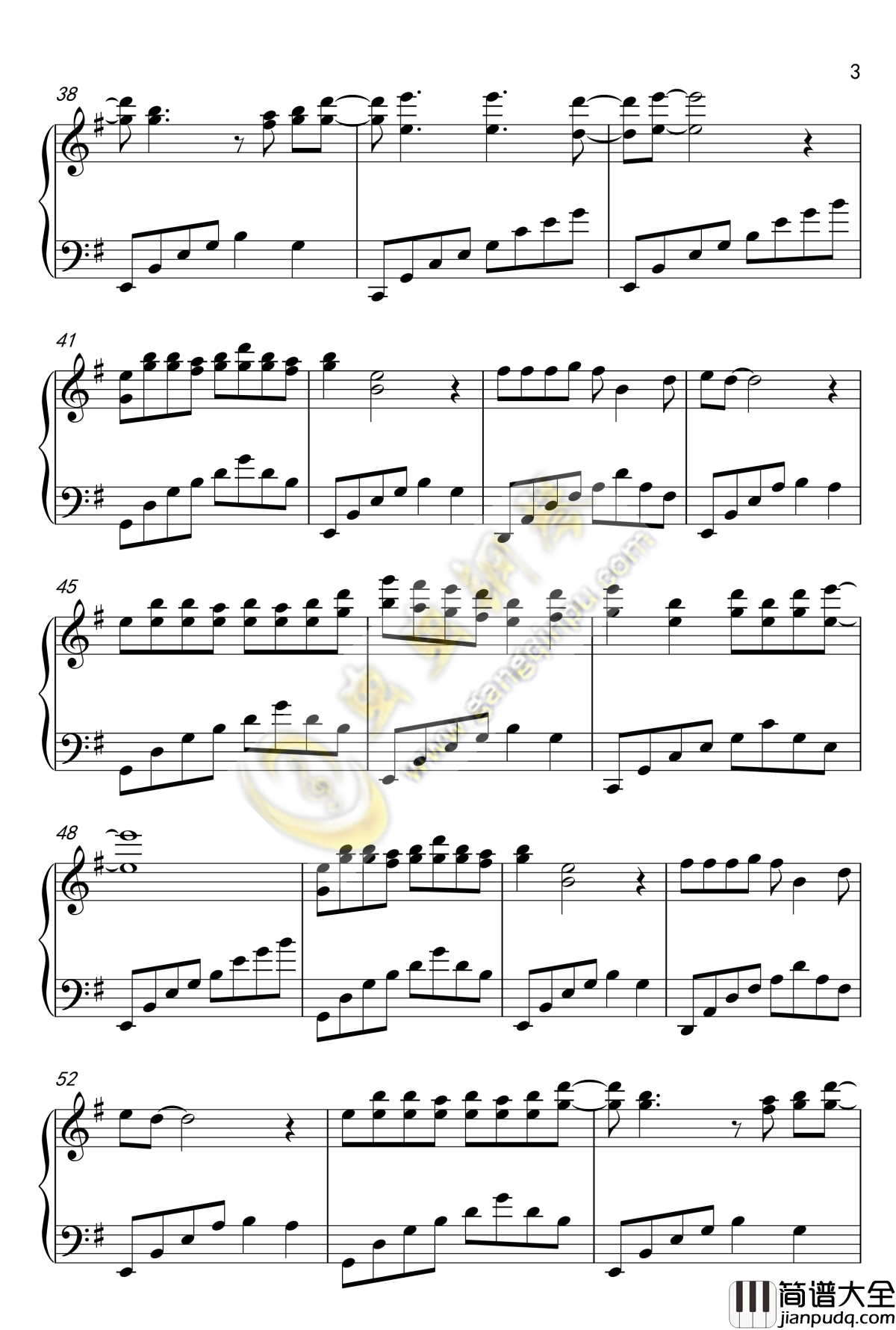 凉凉钢琴谱_三生三世十里桃花