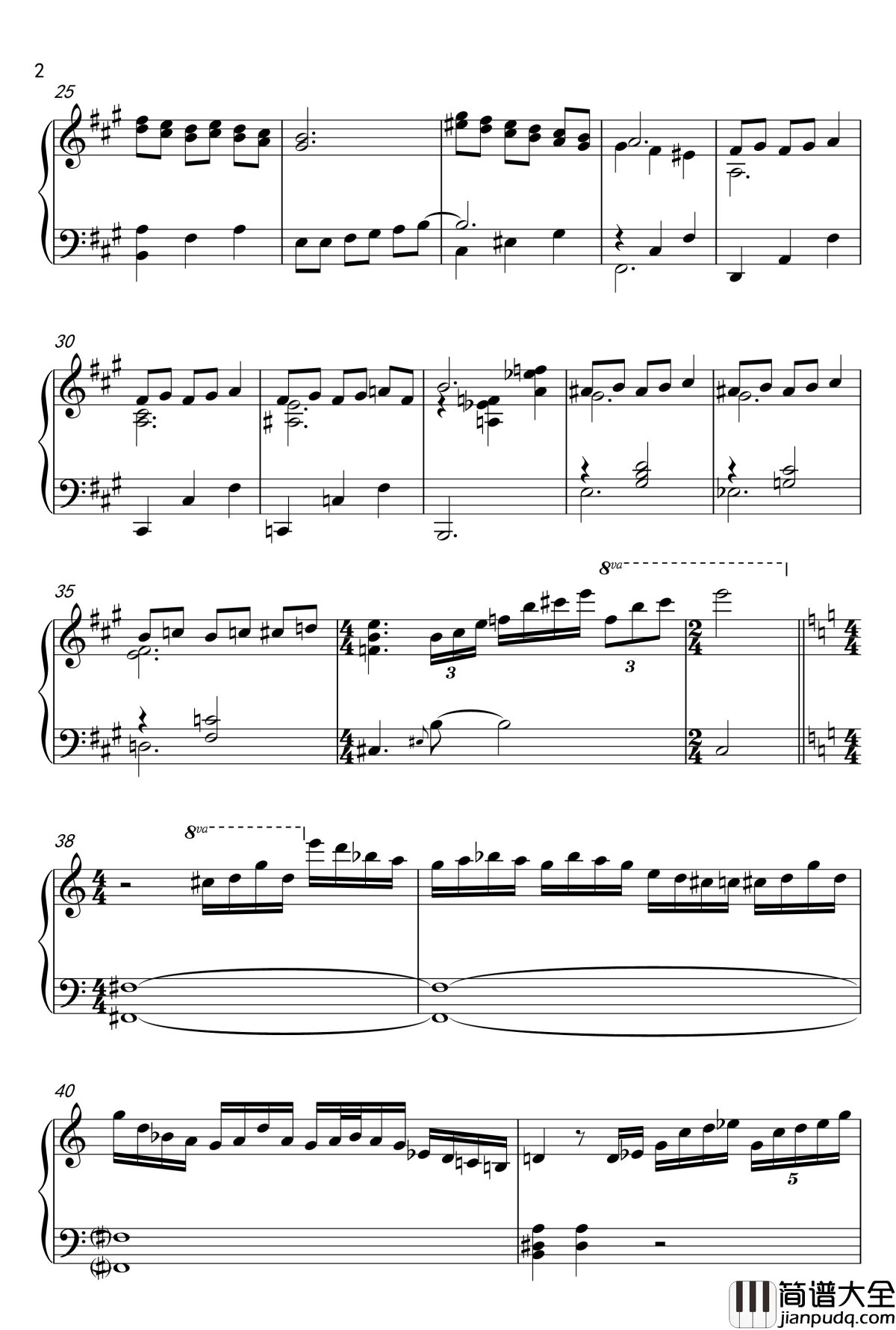 mia&sebastian‘s_theme钢琴谱_La_La_Land