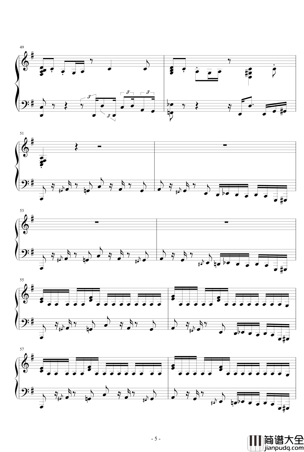 Round_2钢琴谱_半璧