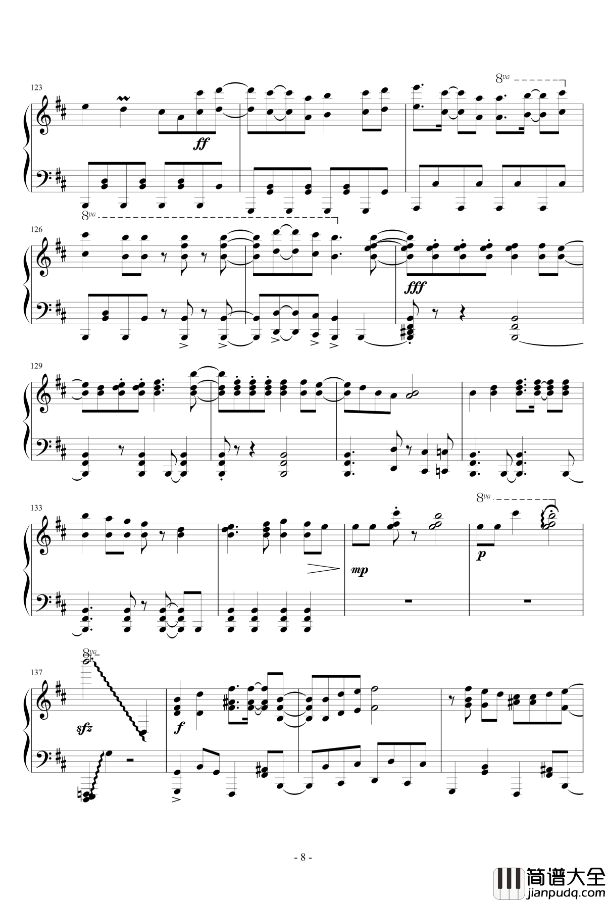 _Panda_hero钢琴谱_触手猴