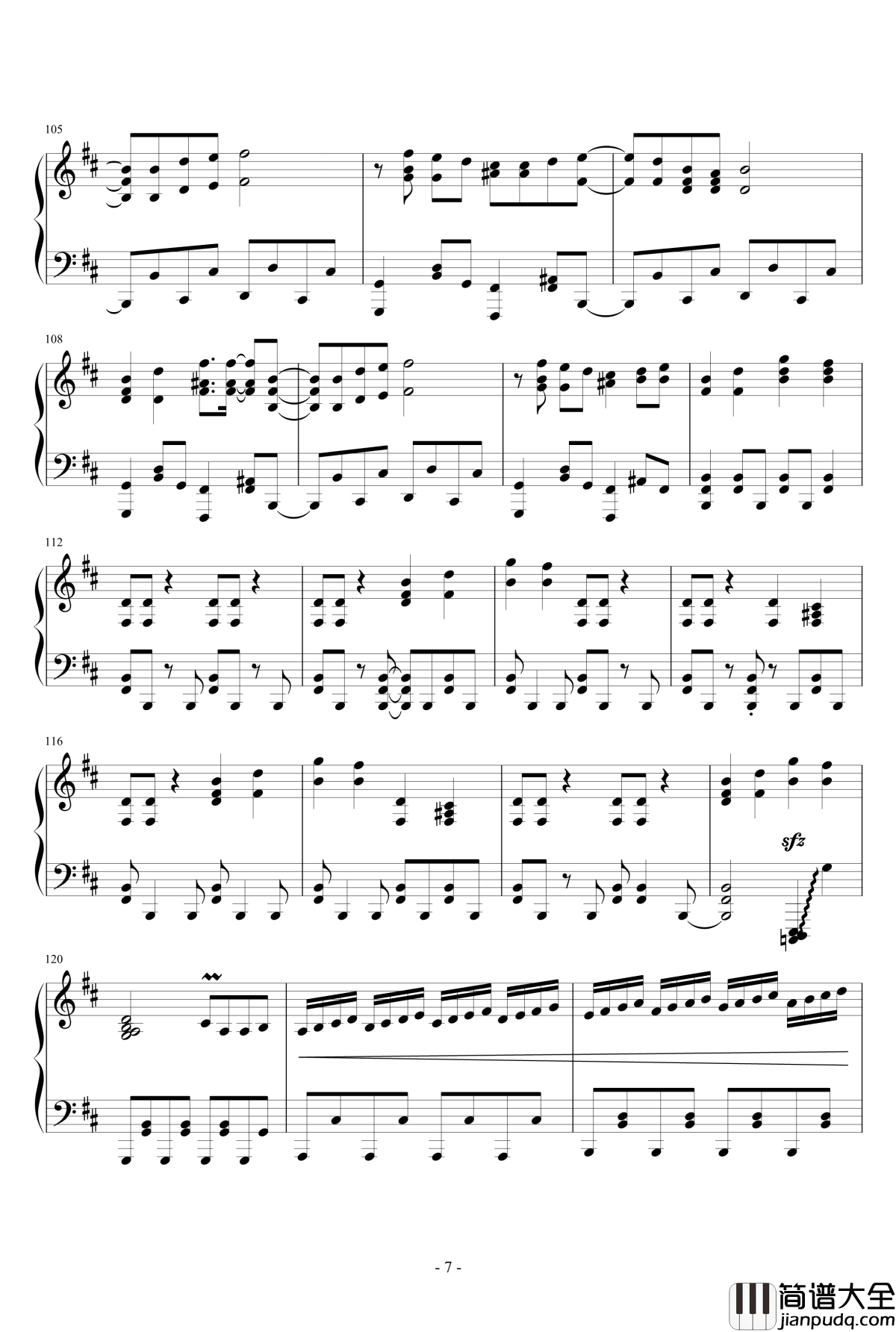 _Panda_hero钢琴谱_触手猴