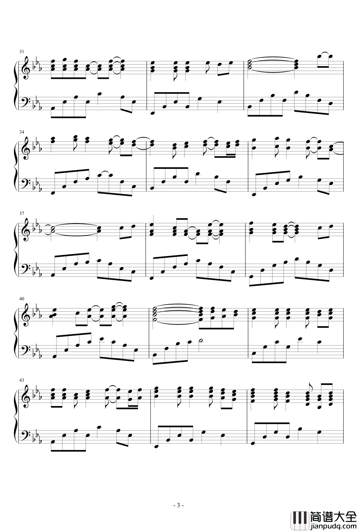 circles钢琴谱_lixiang&amp_039_spiano