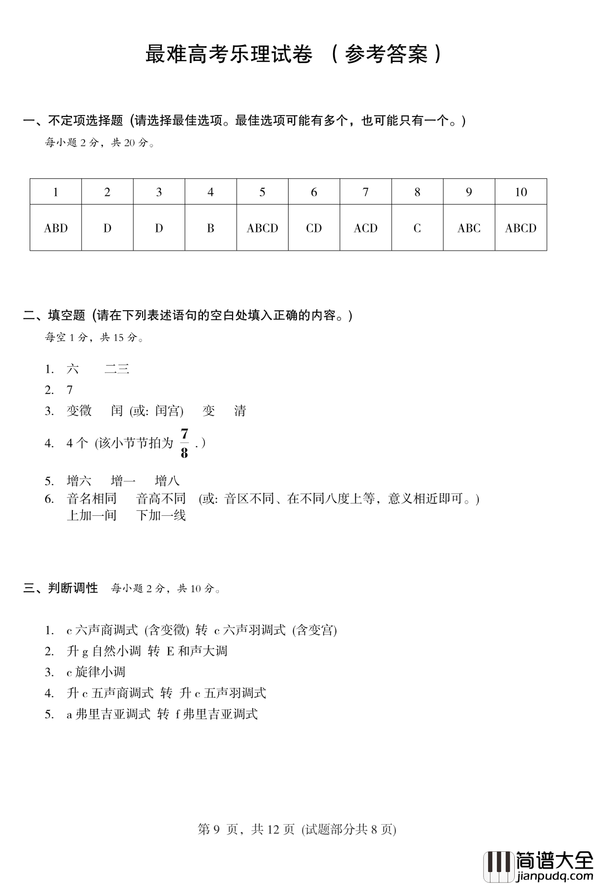 30609钢琴谱_马介休