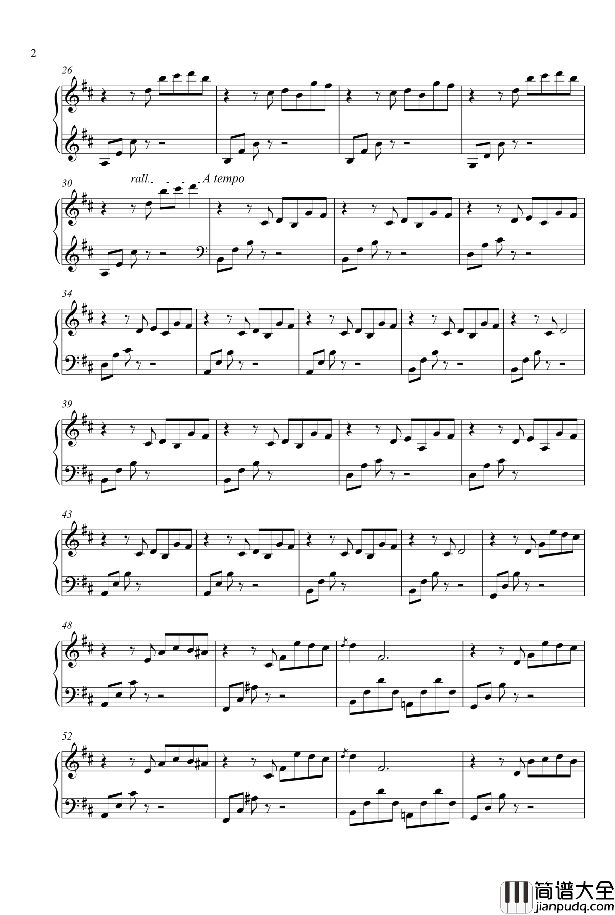 Primi_passi钢琴谱_Fabrizio_Paterlini