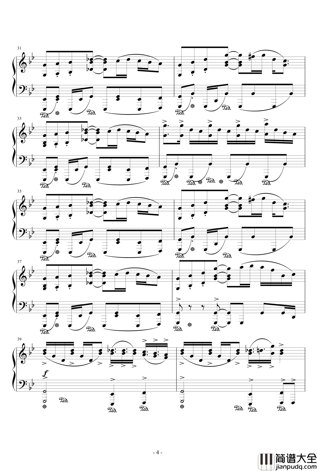 幻想游戏_雅钢琴谱_天空的格林尼治_触手猴