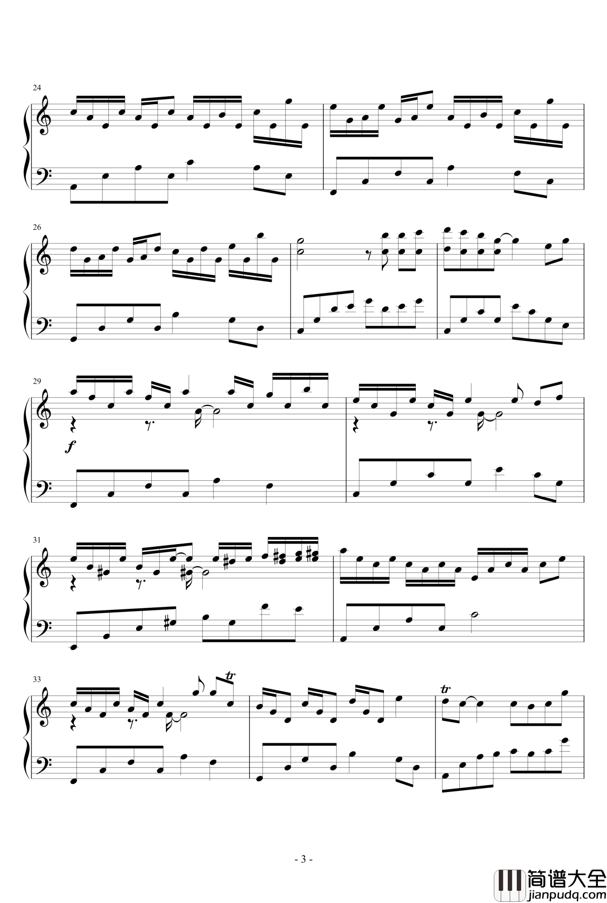 秋末钢琴谱_lixiang&amp_039_spiano