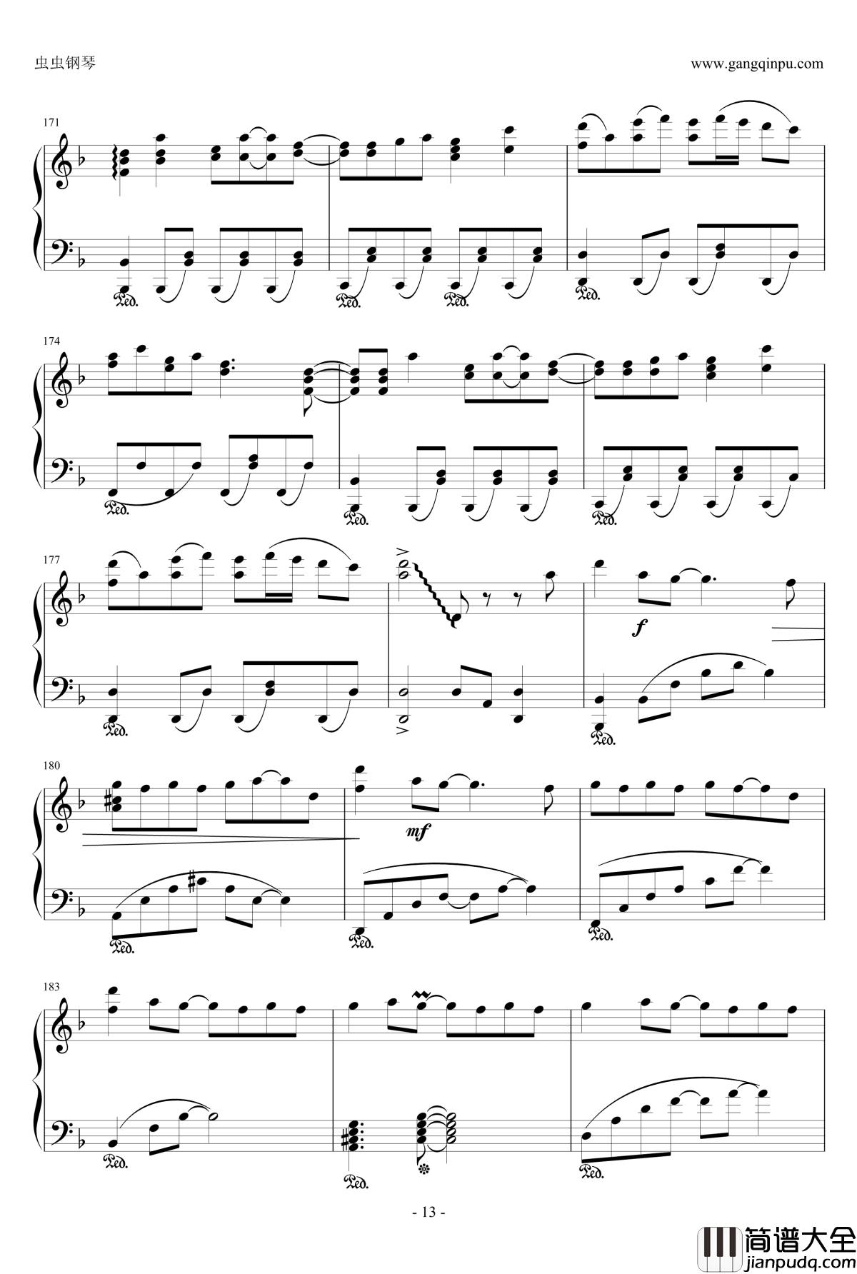 Night_of_knights钢琴谱_触手猴