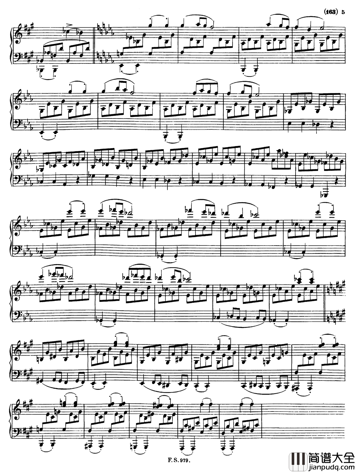 升f小调钢琴奏鸣曲D.571钢琴谱_李斯特_舒伯特