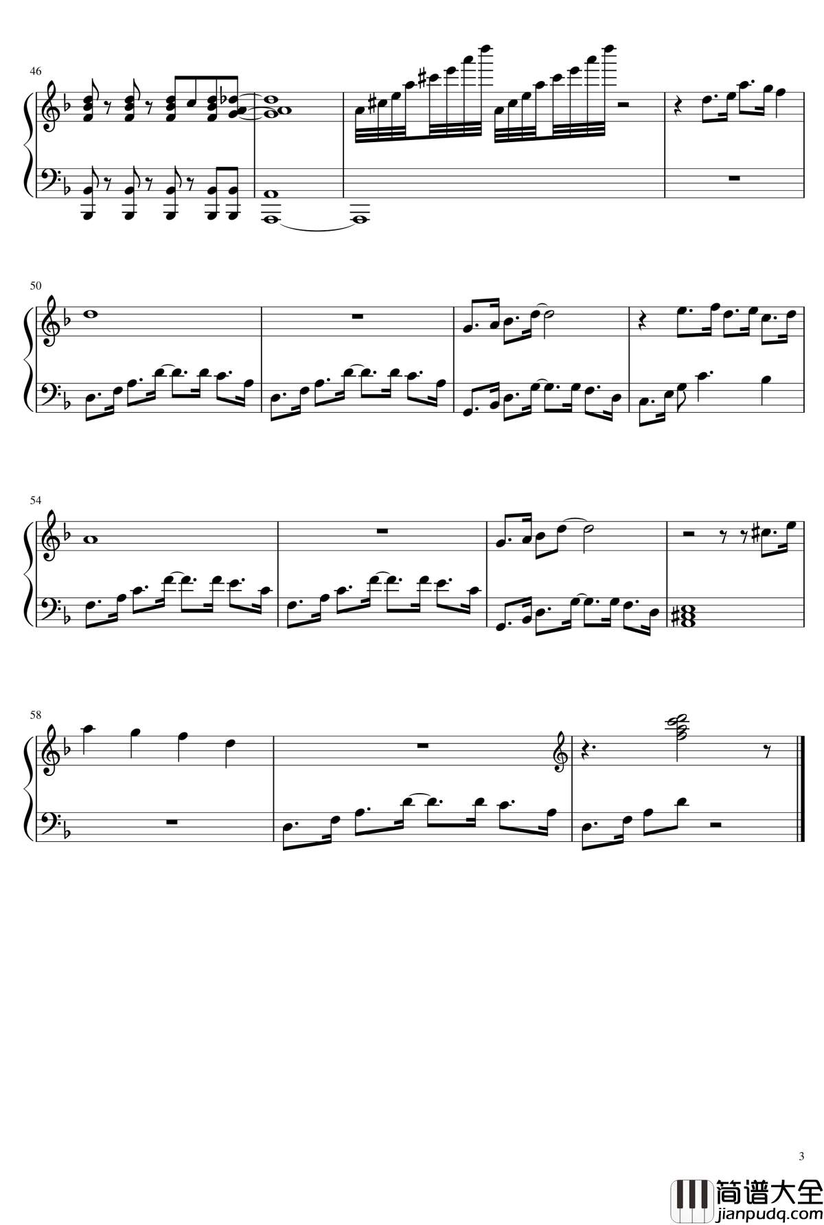 City_of_Stars钢琴谱_Emma_Stone