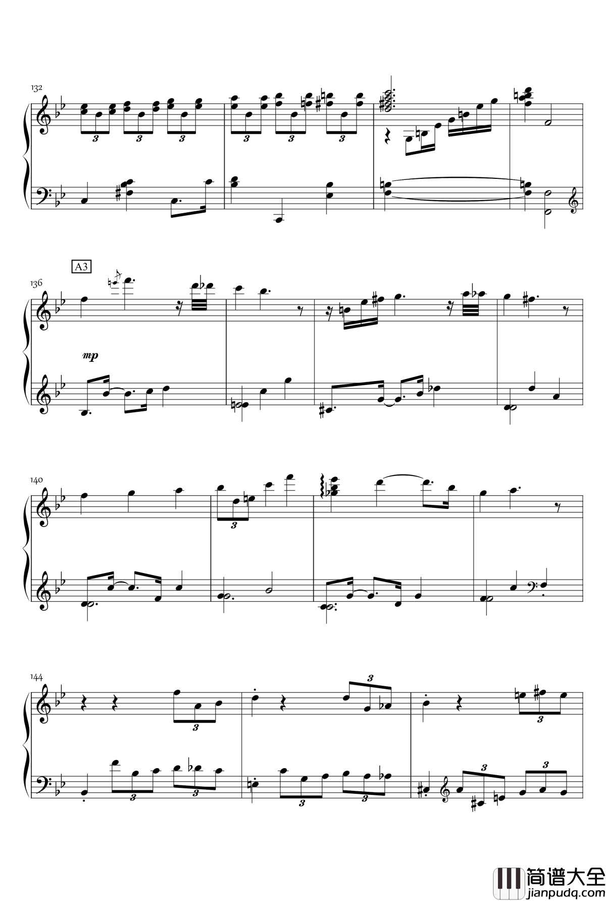 Sorosoro钢琴谱_KioooS