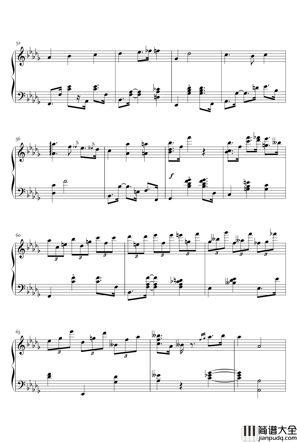 Sorosoro钢琴谱_KioooS