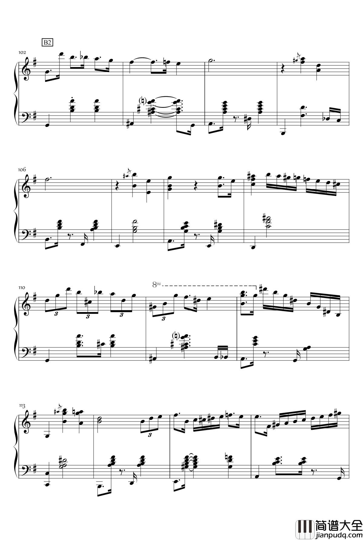 Sorosoro钢琴谱_KioooS