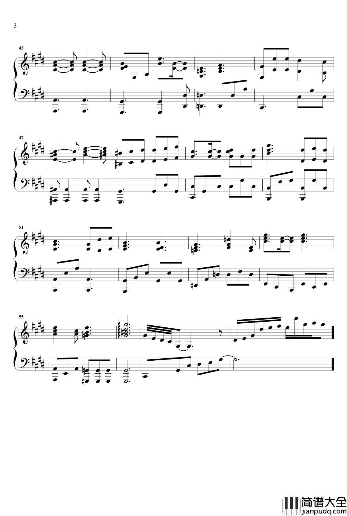 慢慢钢琴谱_伴奏谱_王乃恩