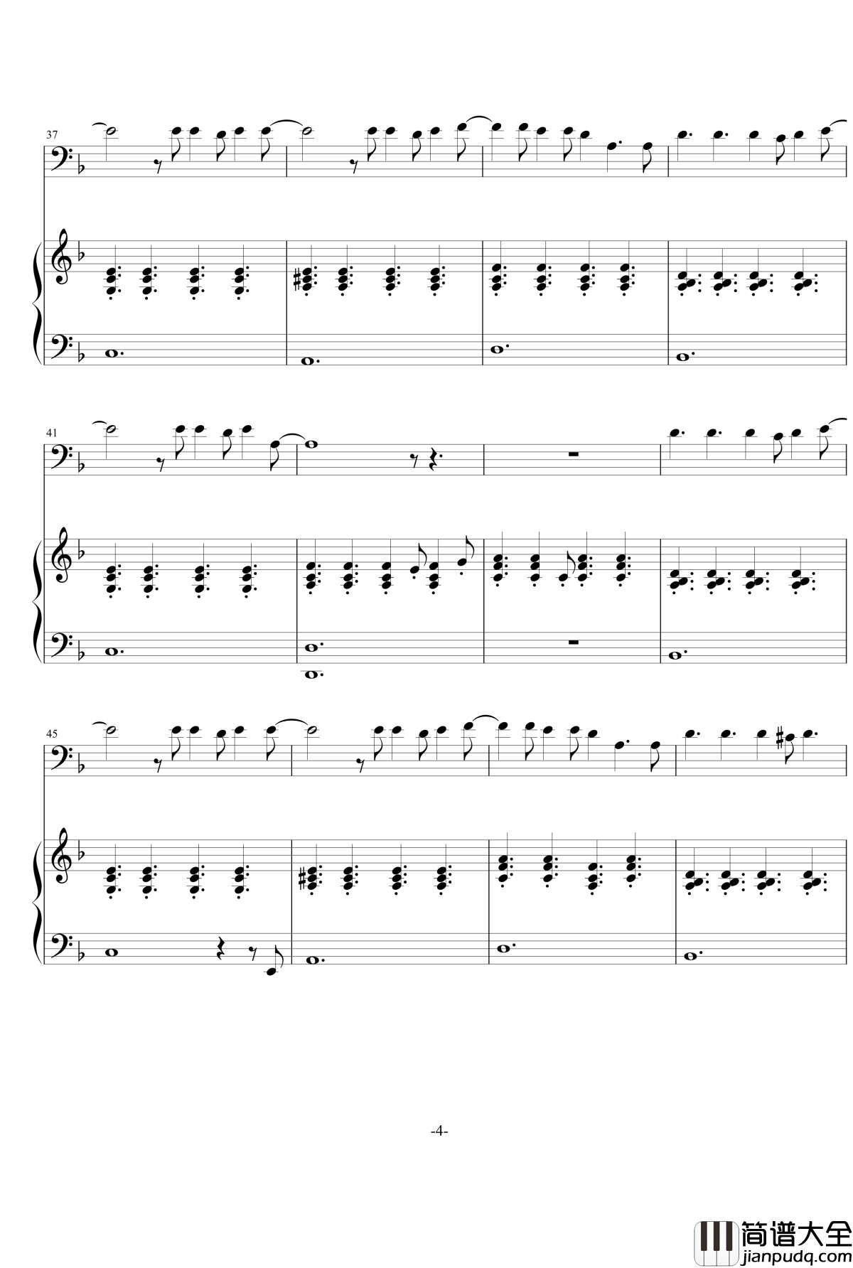 City_of_Stars钢琴谱_伴奏_爱乐之城