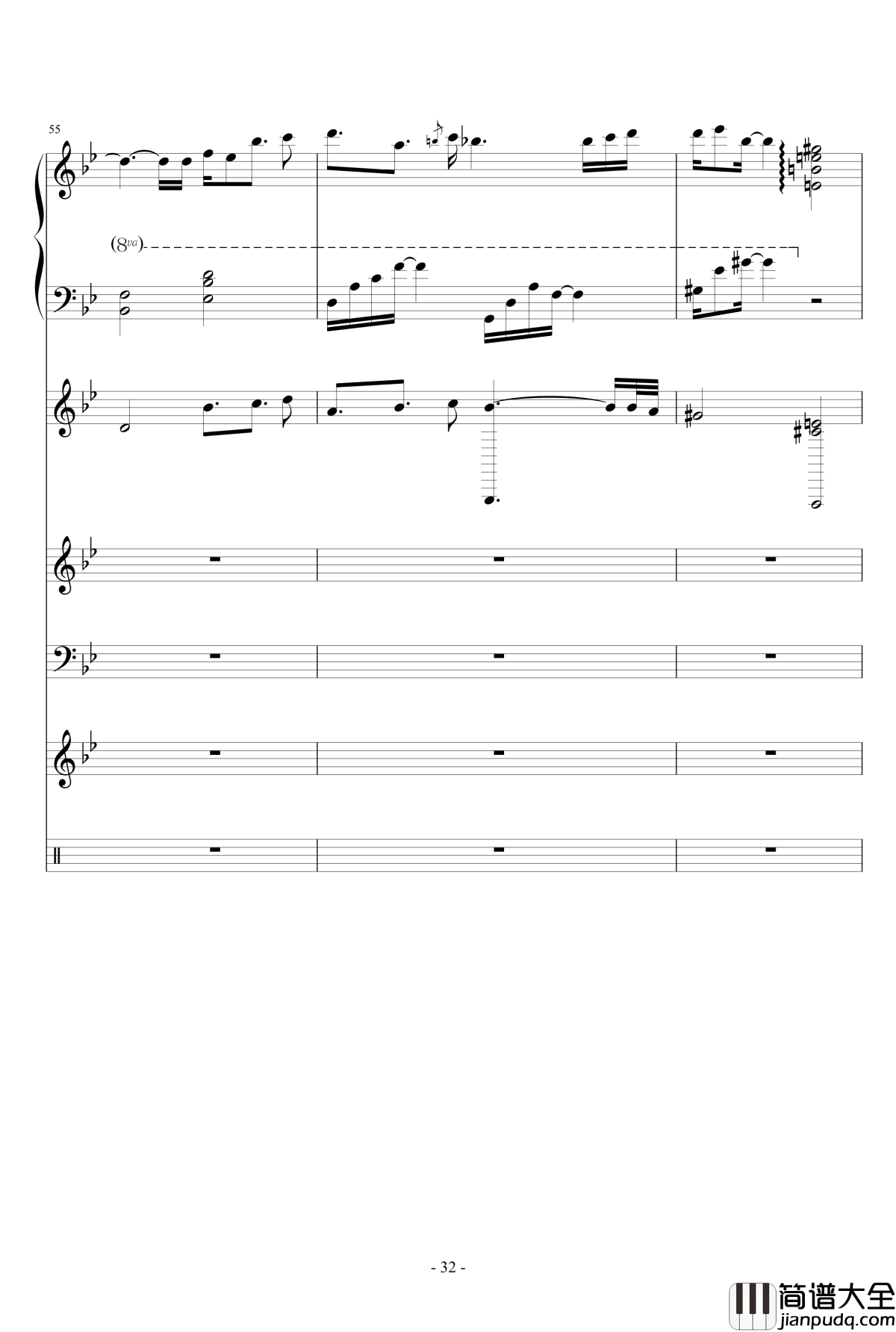 梦醒之秋钢琴谱_Ydolem