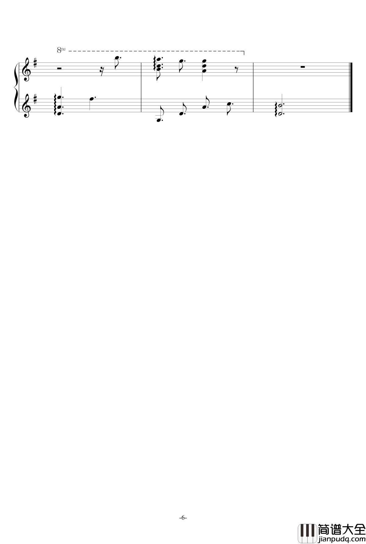 Secret_Base钢琴谱_Animenz