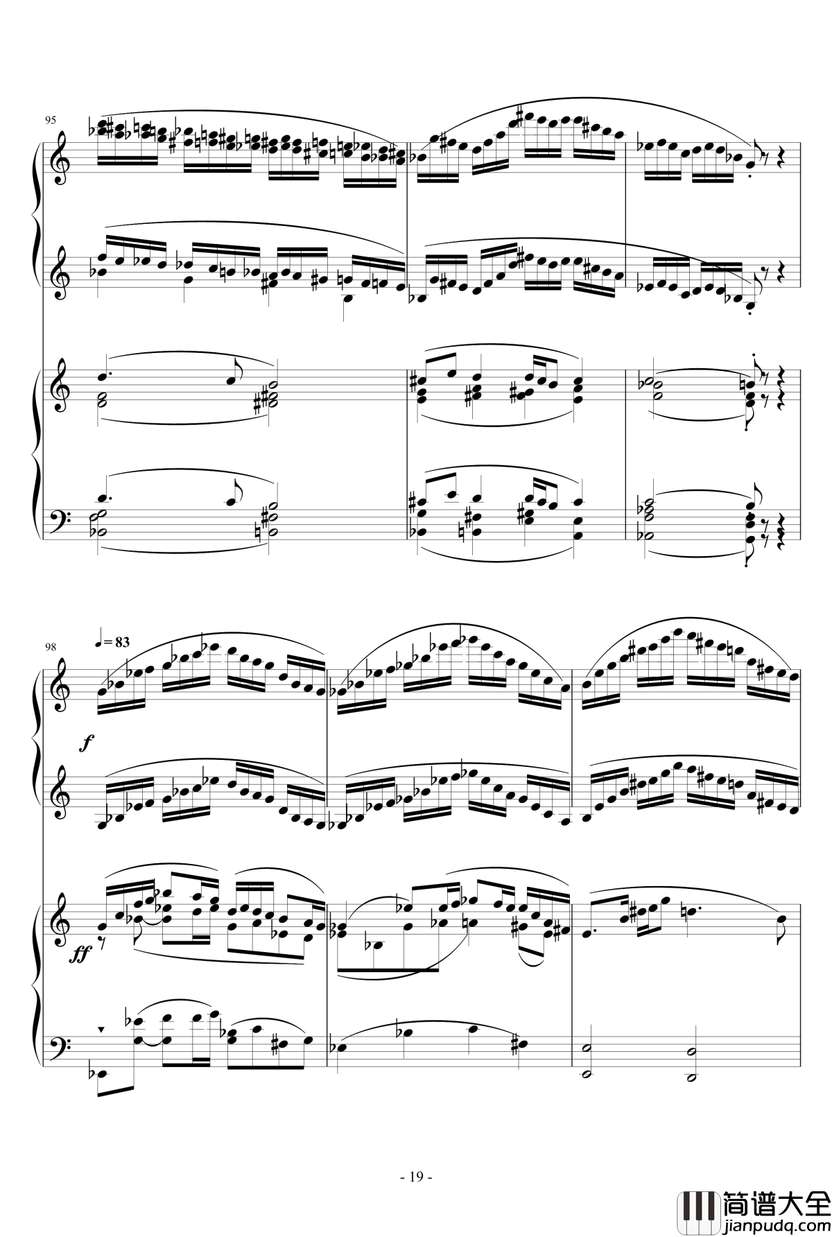 小温狂想曲2.12钢琴谱_旅游协奏曲_一个球