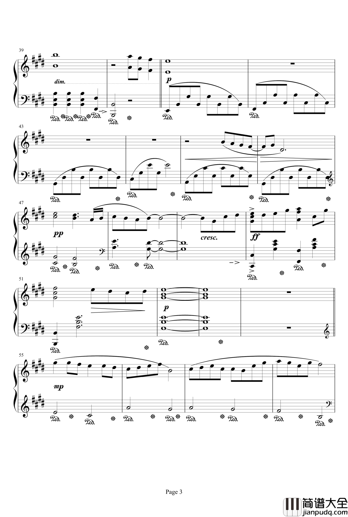 Melodies_of_Life钢琴谱_Main_Theme_of_Final_Fantasy_IX_最终幻想