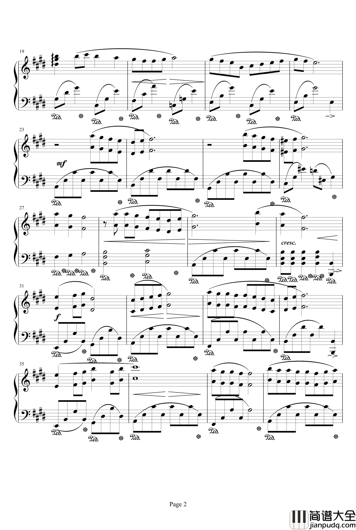 Melodies_of_Life钢琴谱_Main_Theme_of_Final_Fantasy_IX_最终幻想