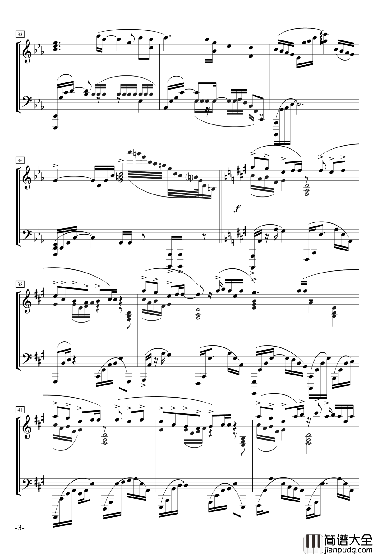 CROSS钢琴谱_冰Go