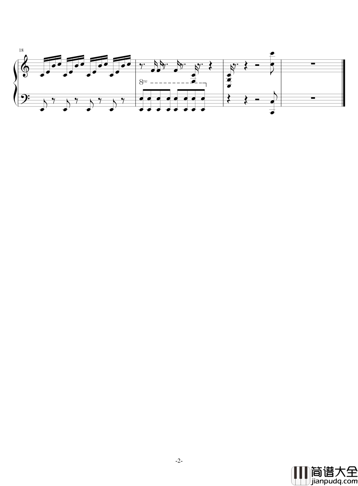 印象no.3钢琴谱_FIRSTONE