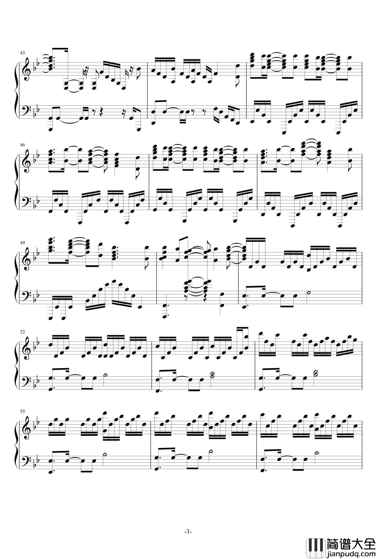 Unravel钢琴谱_北嶋徹