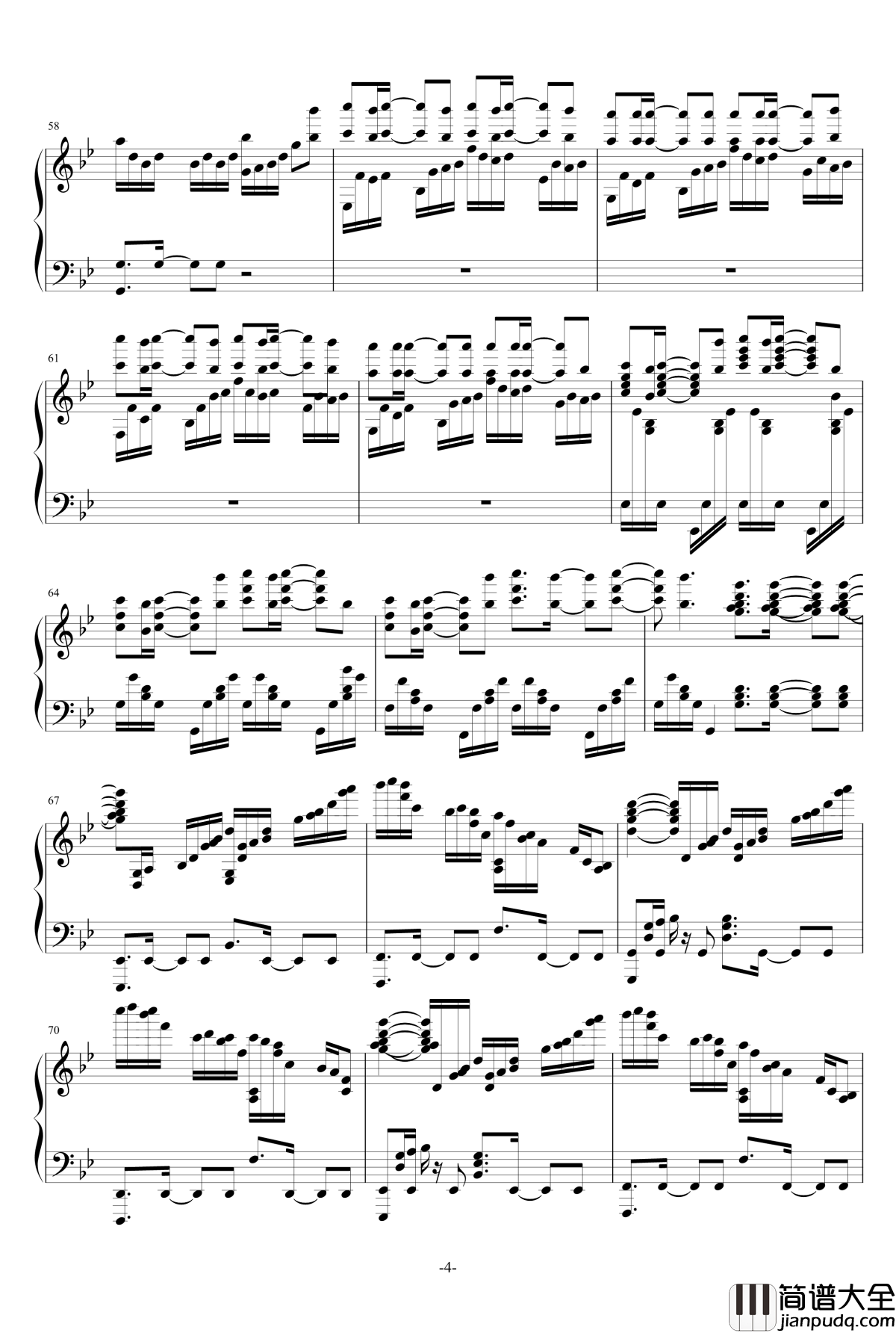 Unravel钢琴谱_北嶋徹