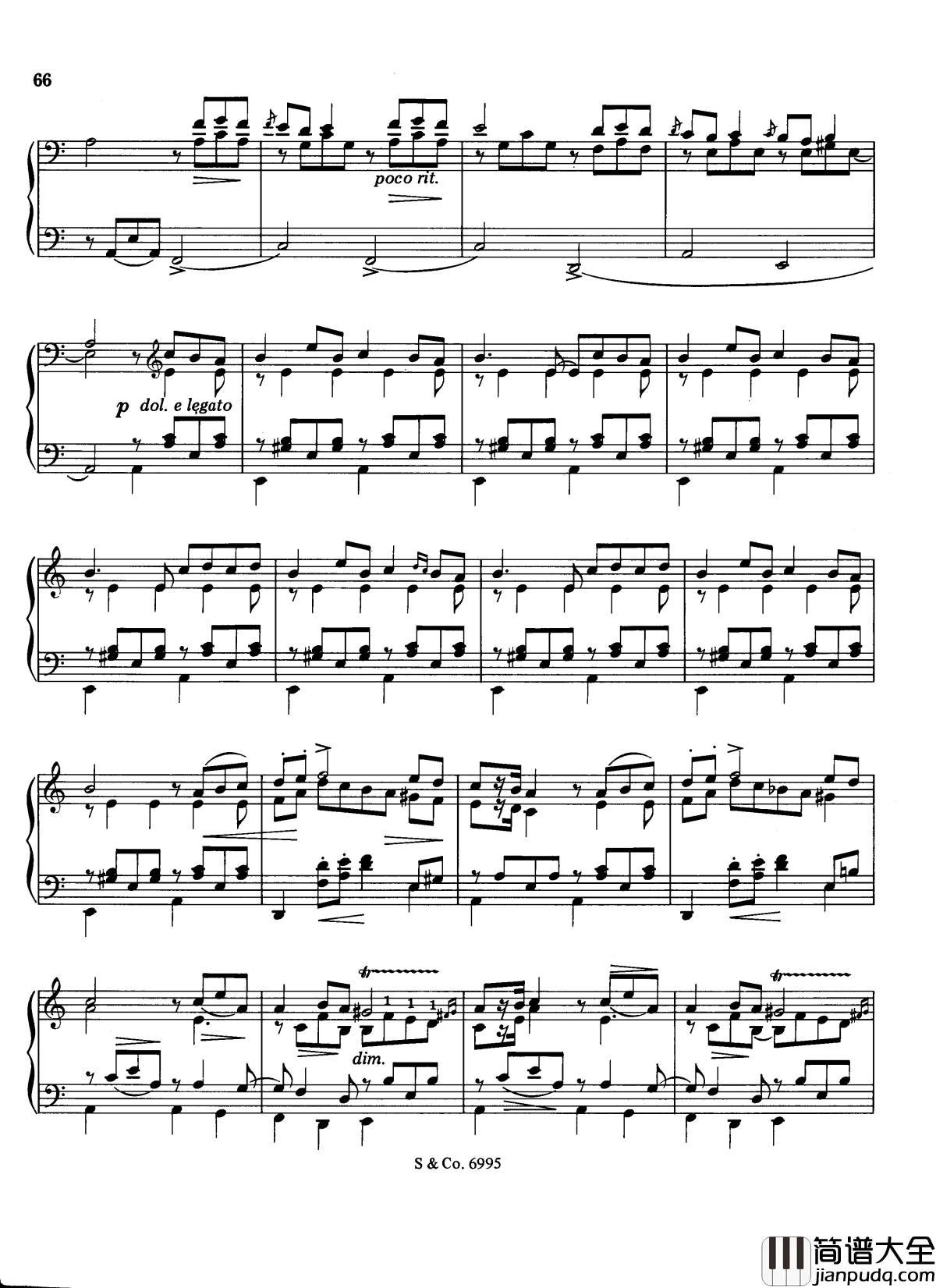 LA_ROMANESCA钢琴谱S.252a_李斯特