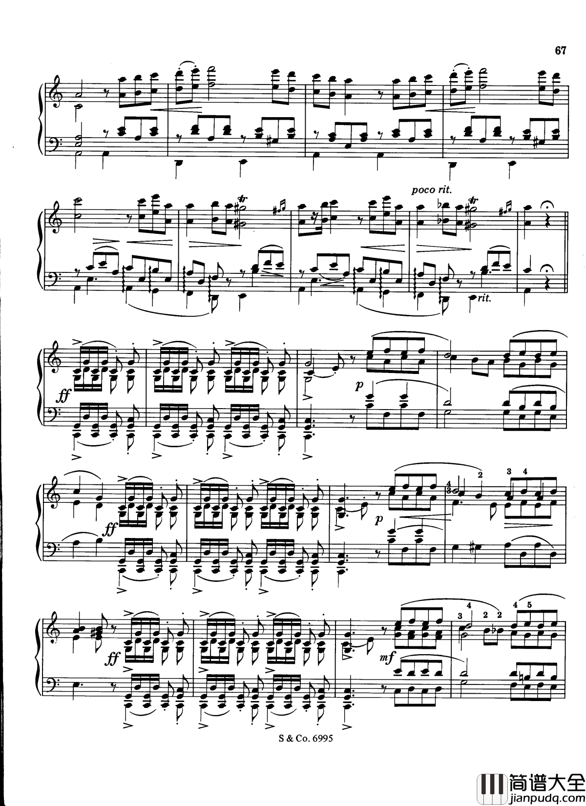 LA_ROMANESCA钢琴谱S.252a_李斯特