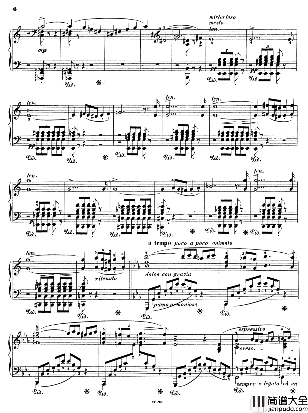 塔索的丧葬凯旋S.517钢琴谱_李斯特