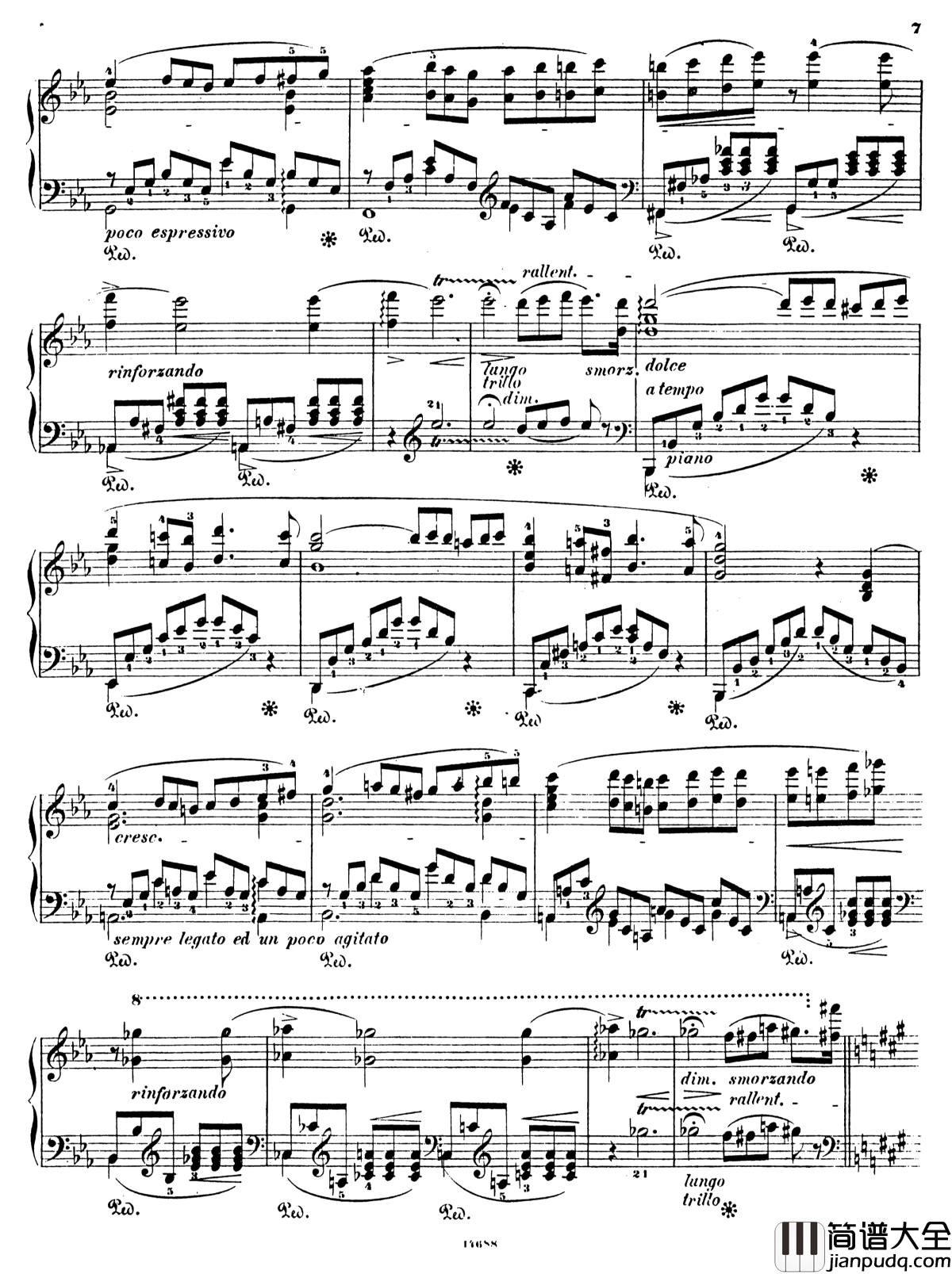 塔索的丧葬凯旋S.517钢琴谱_李斯特