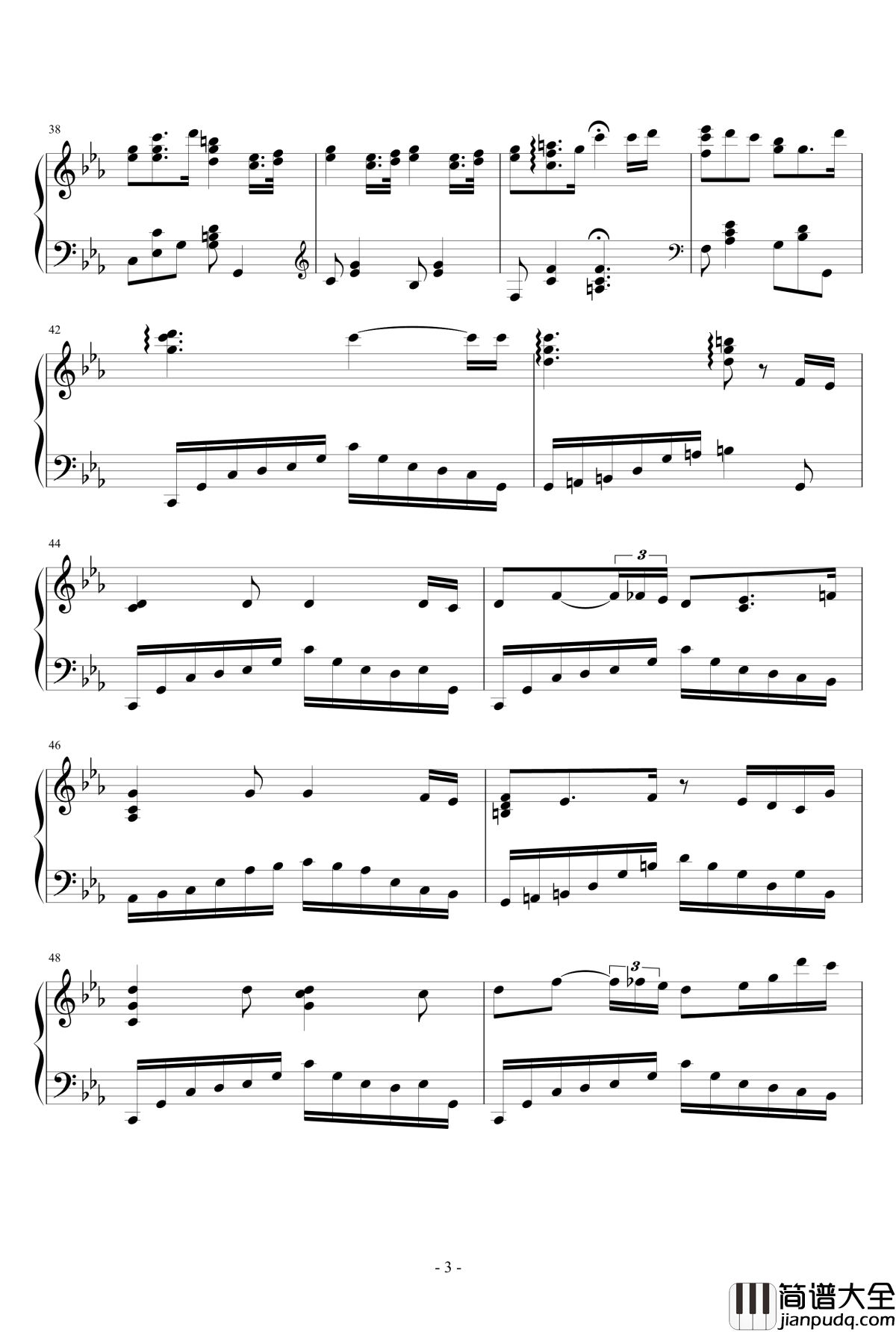 颱風天的海潮钢琴谱_王者之喆