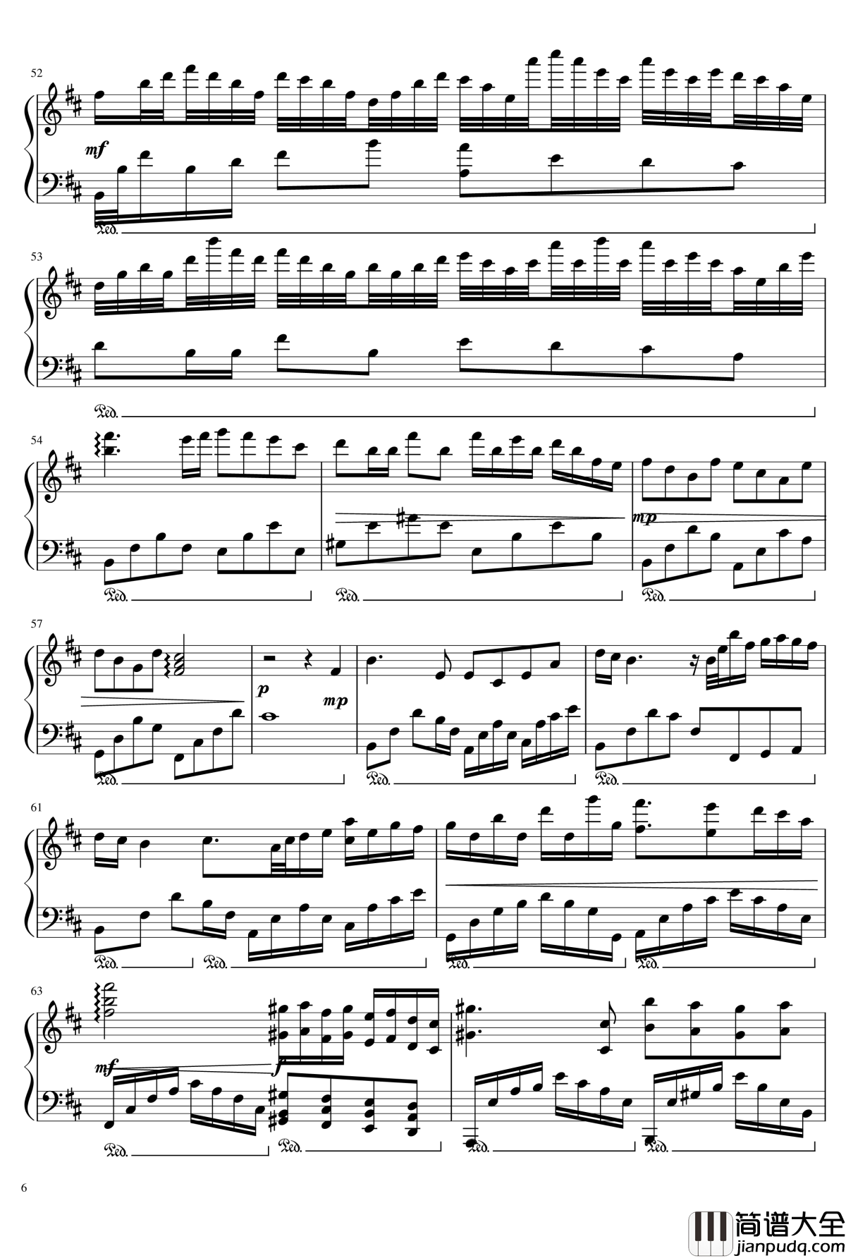 Redemption钢琴谱_狂音§