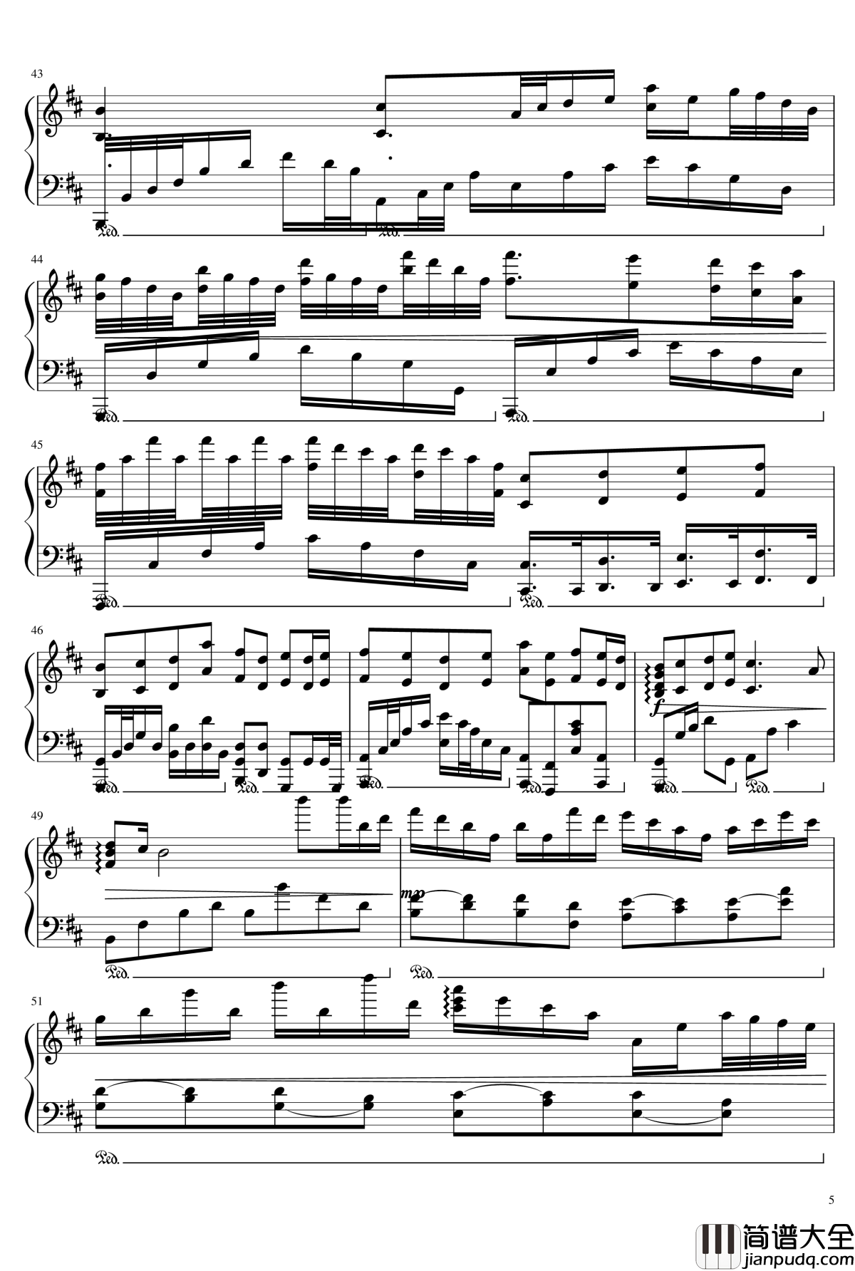 Redemption钢琴谱_狂音§