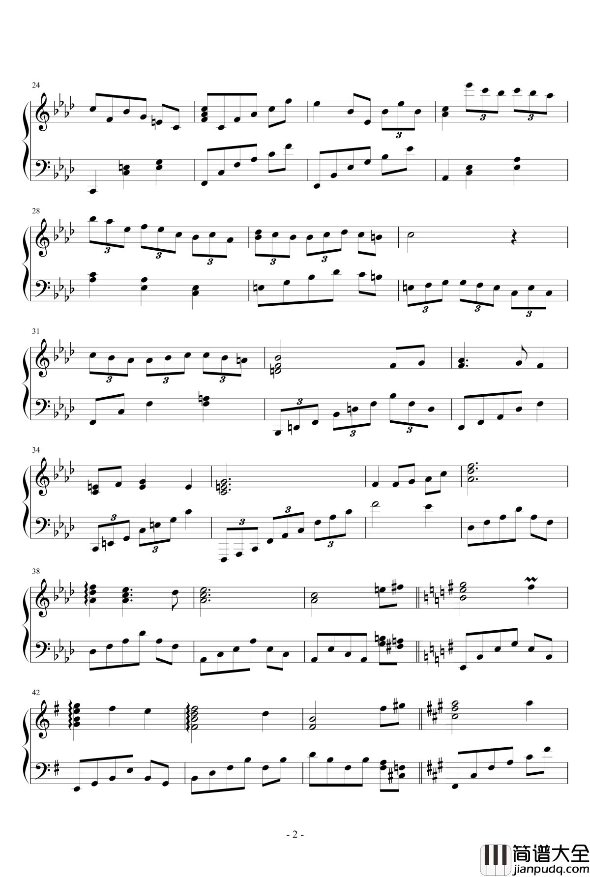 詼諧的暗黑物語钢琴谱_王者之喆