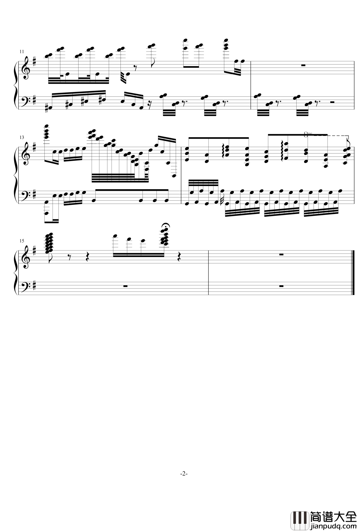 印象no.5钢琴谱_FIRSTONE