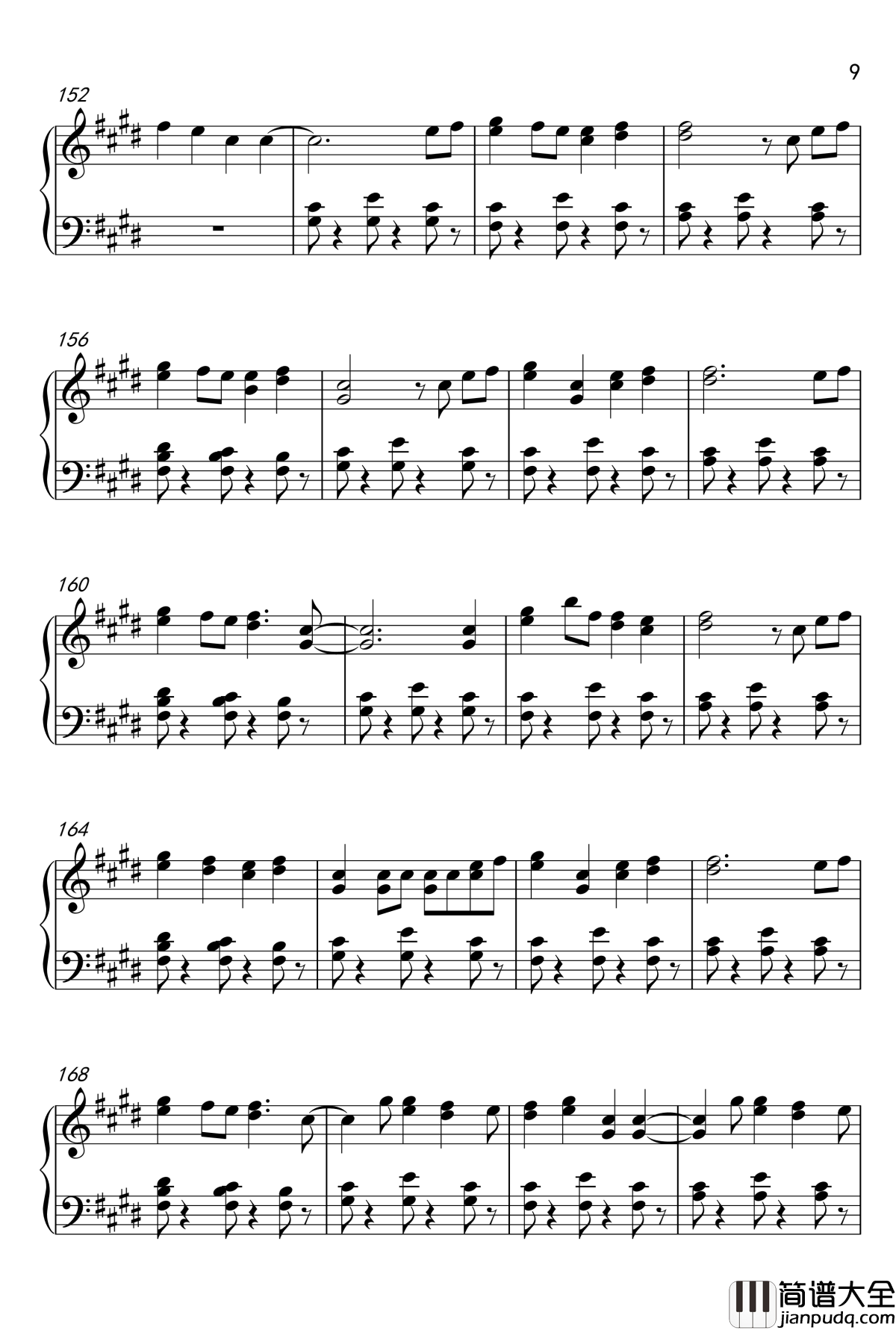 Shape_Of_You钢琴谱_艾德希兰